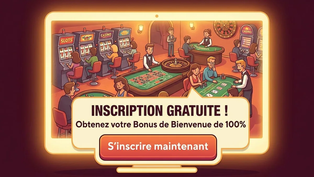Inscription avec bonus